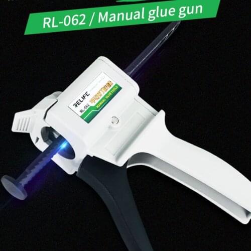 RL-062 Manual Glue Gun 30CC Glue Dispenser Syringes Barrel High Quality Uniform Stress Labor Saving Glue Applicator For RL-035A