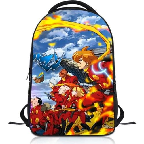 Anime DEVILMAN crybaby Students Backpack School Bag Children Cartoon Knapsack Boys Girls Rucksack Kids Bookbag Satchel