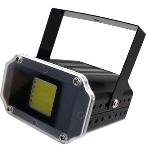 High Qualtiy 20w SMD 5050 Led Strobe Light Rotating Voice Activated LED Stage Lighting DJ Disco Party Stroboscope Flash lights