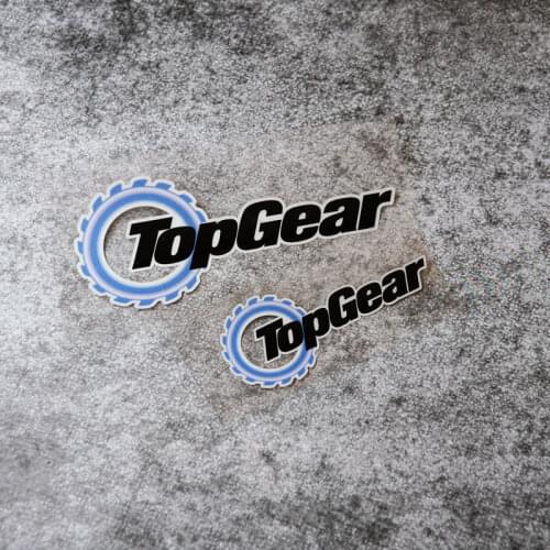 NO.061 Top Gear STIG 3M Reflective Modified Stickers Car Glass Waterproof MOTO GP Decals Racing Motorcycle Motocross