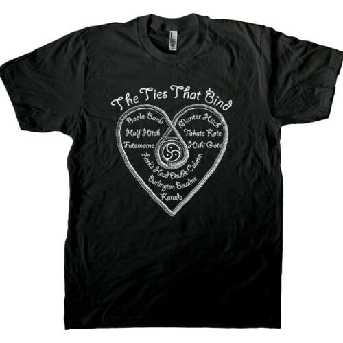 Shibari Rope Bunny Rope Rigger - The Ties That Bind - Bdsm MenS T-Shirt