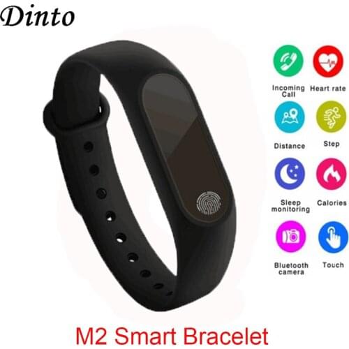 NEW Waterproof Wristband M2 Smart Band Heart Rate Sport Bracelet Smartwatch Fitness Tracker Electronics Clock Pedometer