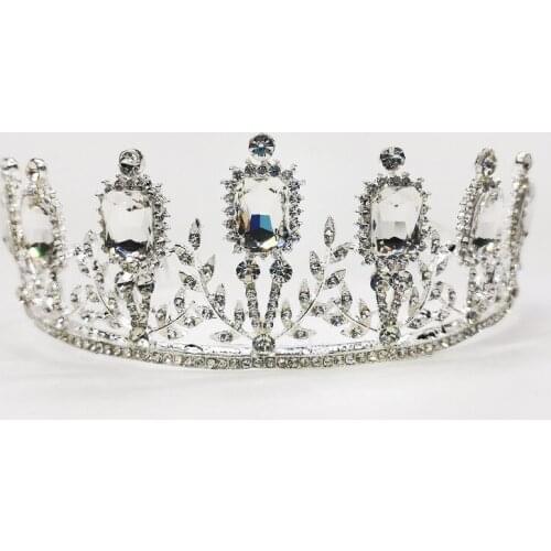Jeweled Crowns Beautiful Headpiece Wedding Crown Wedding Tiaras Hair Accessories for Prom Birthday Costume Party LXH