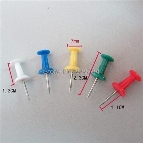 100pcs color fine art drawing pins nail thumbtack push pin nail