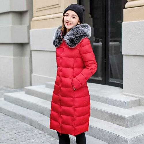 2018 Polyester Long No Zipper Slim Standard Full Zippers Special Offer New Autumn And Winter Loose Coat Clothes Cotton Woman