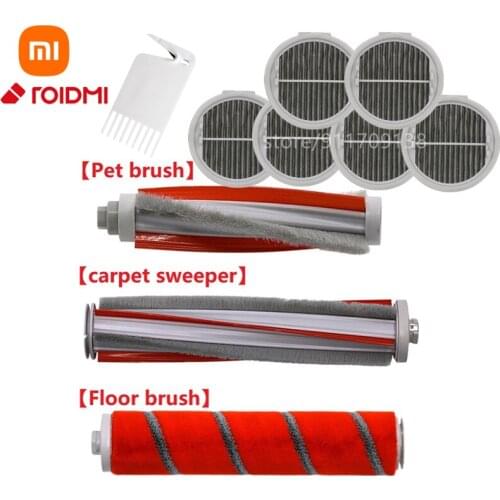 Xiaomi ROIDMI wireless F8 F8E intelligent Handheld Vacuum Cleaner floor brush floor brush mite brush carpet brush HEPA filter