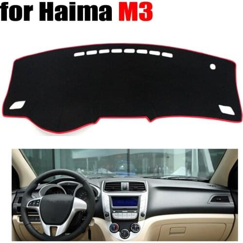 Car dashboard covers for Haima M3 all the years Left hand drive dashmat pad dash cover auto dashboard accessories