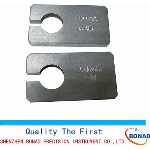 DIN VDE0620-1 Lehrel 6B gauge for testing the pin diameter