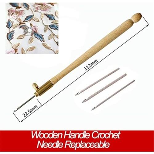 French Crochet Needle Embroidery Beading Needle Beaded Needle Knitting Tool