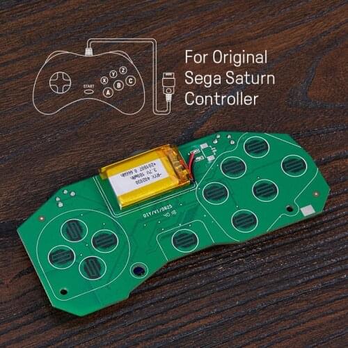 8BitDo Mod Kit for Original Sega Saturn Bluetooth Gamepad for Original MD Controller for Windows Android macOS Nintendo Switch