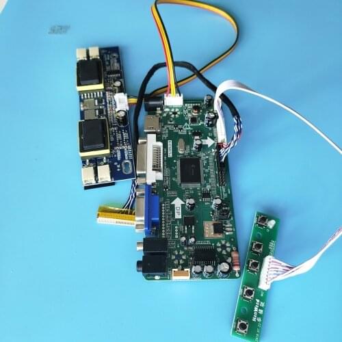 Kit for LM170E01-A5KE/LM170E01-A5NJ Audio driver Dispiay panel 1280x1024 30pin 4 lamps Controller Board HDMI+DVI+VGA LCD