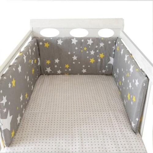 Fashion crib bumper infant bed,baby bed bumper clauds/star/dot/tree,safe protection for baby (1pcs bumper only) 200*30cm