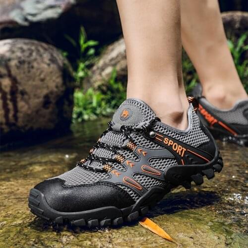 Mens Wading Shoes Beach Outdoor Wading Shoes Hiking Shoes Quick-drying Water Sports Shoes Breathable Swimming Water Barefoot