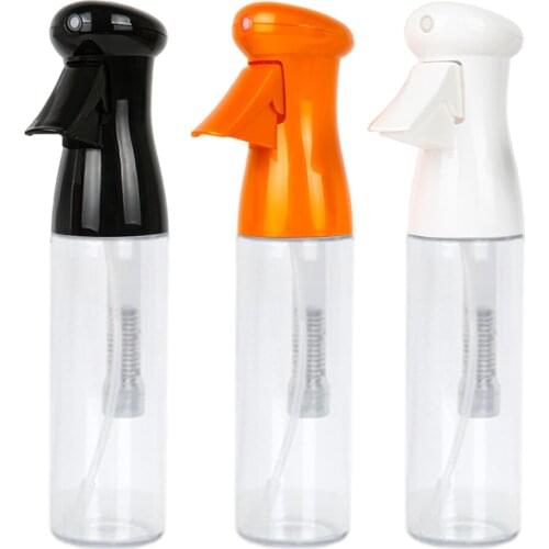 Continuous Hair Water Sprayer, Fine Mister Spray Bottle for Hairstyling, Cleaning, Gardening, Misting & Skin Care, 250ml