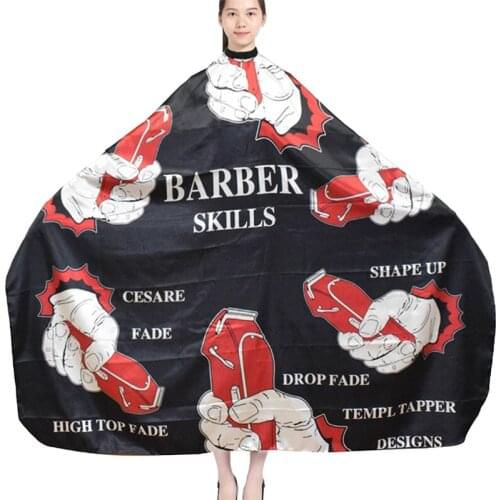 Barber Apron Haircut Cloth Salon Hairdressing Hair Cutting Cape Waterproof Cloth Professional Hairdresser Hair Cape