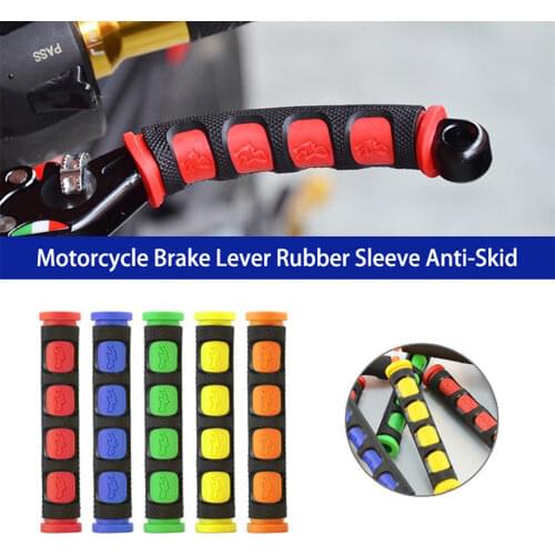 Motorcycle Brake Lever Rubber Sleeve Anti-Skid For YAMAHA tdm 900 YZF R25 ybr 250 For HONDA CBR 500R CBR 250R CBF 600S CB 600F