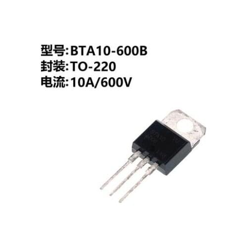 10pcs/lot BTA10-600B Triac Triac 600C 10A 600V TO-220