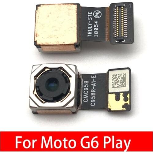 10Pcs/Lot, Rear Camera Foam Back Camera Flex Cable For Motorola Moto G6 Play Back Camera Module Replacement Parts