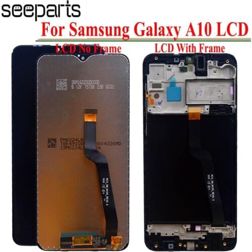 100% Tested Working For Samsung Galaxy A10 LCD Touch Screen Digitizer Assembly For Samsung A10 LCD SM A105F LCD A105F/DS LCD