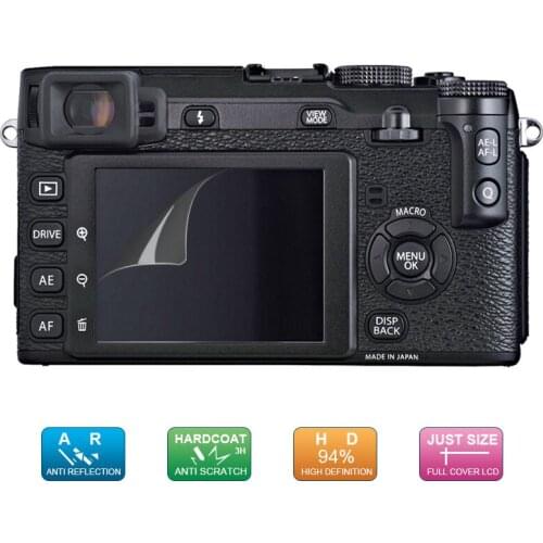 6pcs, 3pack) LCD Guard Film Screen Display Protector w/ Top LCD for FUJIFILM X-H1 XH1 X H1 FUJI Digital Camera