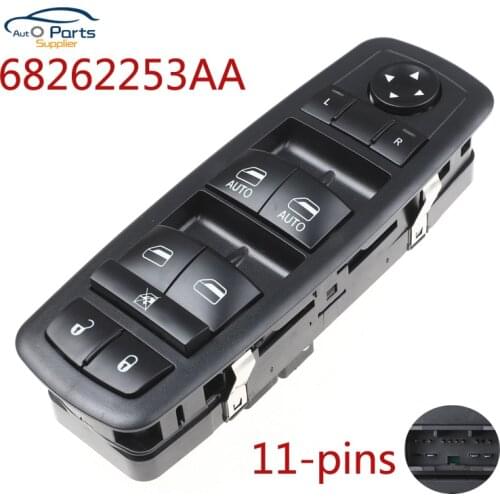68262253AA 68262253AC 68262253AB 11-pins Master Power Window Switch For 2016 2017 Chrysler 300 2017 2018 Dodge Charger