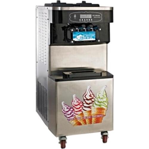 Commercial new design 30L/H soft Ice cream machine Ice cream maker with air pump and precool