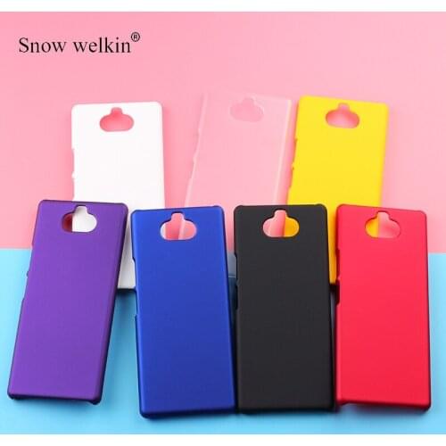For Sony Xperia XA4 New Multi Colors Luxury Rubberized Matte Hard Plastic Case Cover For Sony Xperia 20 XA4 Back Phone Cases