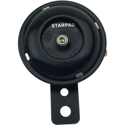 Black Iron Electric Car Battery Car Horn Super Loud Horn 6/12/36V/48/60V Electric Car Accessories Free Shipping