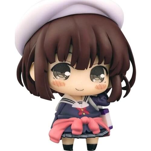 Passerby Girlfriend Megumi Kato Q Version Figure Model Collectible Model Toys Cartoons Figure Model Desktop Ornaments