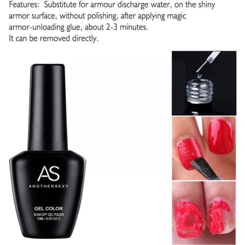 Nail Gel Polish Magic Remover Manicure Fast Clean Within Top Polish UV Base Remove Nail Gel MINS Varnishes 2-3 Coat I5X5