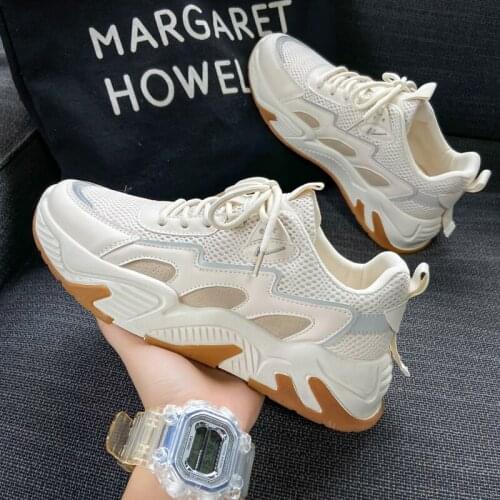 New Men Shoes Air Mesh Casual Shoes Summer Lace Up Trainers Light Soft Breathable Sneakers Men Chaussure Homme Sport Shoes