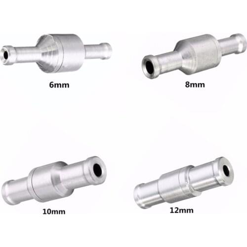 Mayitr 1pc One Way No Return Inline Check Valve 6/8/10/12mm for Caravans RV Automotive Brake Servo Booster Vacuum Hose