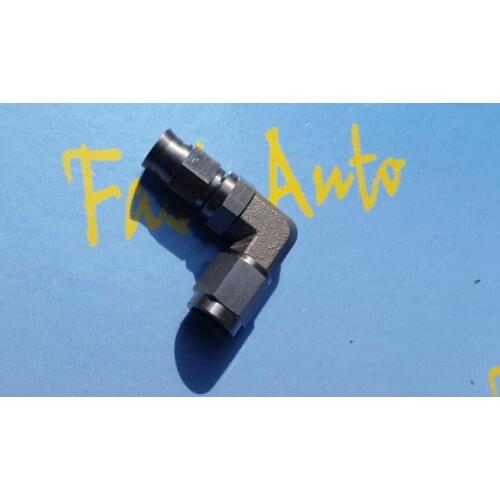 Reusable stainless Steel AN3 -3AN AN-3 3/8-24unf 90degree 90 degree forged ptfe tpfe Brake Hose Swivel end Fittings Line