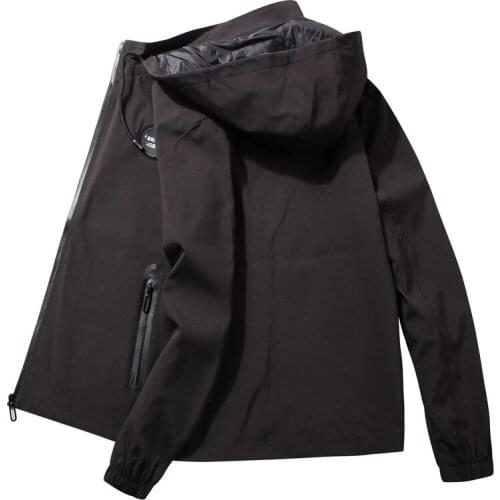 MRMT 2021 Mens Zipper Jackets Polyester Coat Thin Casual Man Hoody Jacket Men Hoodies Jacket Top For Male