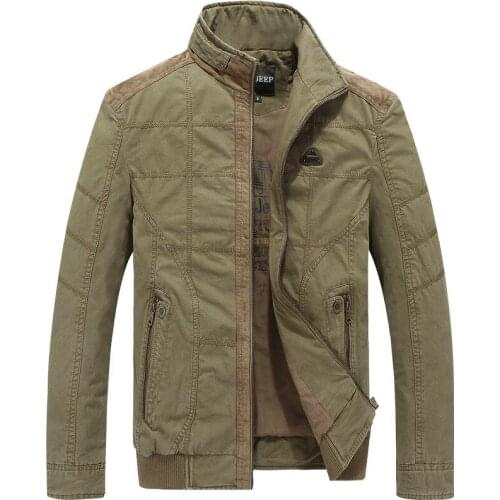 Mens Outdoor Autumn Winter Windproof Jacket Stand Collar Camping Climbing Hiking Loose Coat Tactical Training Overalls Clothes