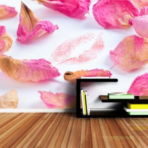 Nature Rose Petal 8d Silk Mural Photo Wallpaper 3d Contact Wall Paper Papers Home Decor Wallpapers for Living Room TV Murals Art