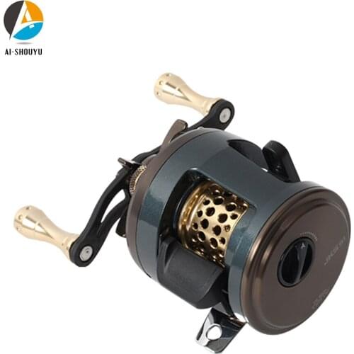 NEW Trolling Fishing Reel 6.2:1 Baitcasting Reel 11+1 Ball Bearings Saltwater Reels Snakehead Reel Lure Cast Drum Wheel 204g