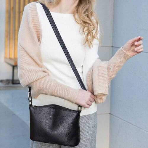 New Fashion Genuine Leather Women Messenger Bags Luxury Tote Handbags Female Party Purse Shoulder Crossbody Bag sac a main 2018