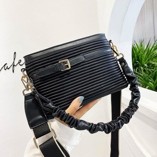 Wholesale Purses And Handbags Luxury Designer Pleated Handbags For Women 2020 Fashion Crossbody Bag High Quality Luxury Purse