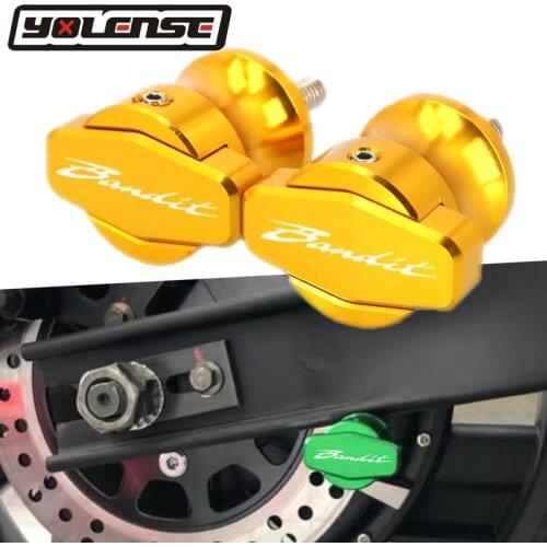 Motorcycle CNC Frame Stands 8MM Screws sliders Swingarm Spools Slider For SUZUKI BANDIT GSF 1250S 1250 1200 250 400 650 GSX650F