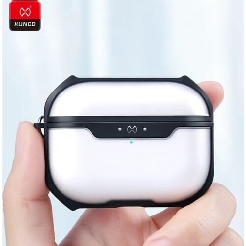 Luxury Earphone Bag For Apple AirPods 3 Cover Airbags Bumper Transparent Case Hook for For Airpods3 Headphone Waterproof Cases