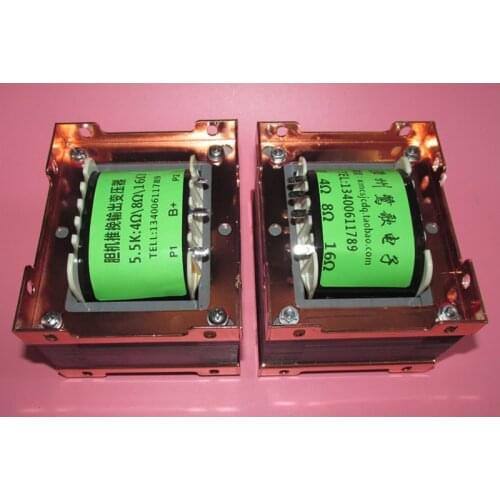 60W 5K5 wide frequency response ultra-linear push-pull output transformer, for KT88 EL34 6P3P