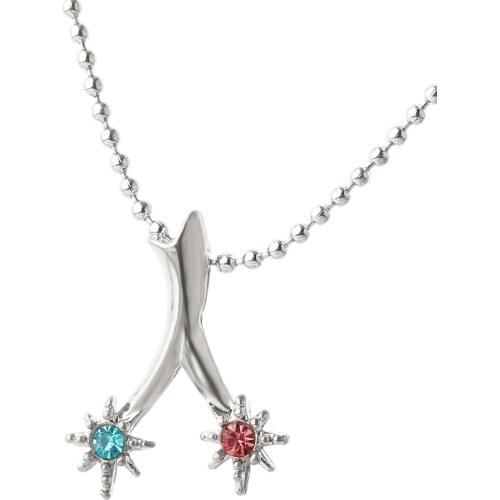 Your Name Tachibana Taki Miyamizu Mitsuha Comet Necklace Star crystal choker necklace Maxi Bead chain Necklace bijoux femme