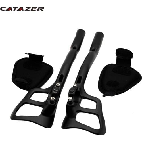 Bicycle Triathlon Bicycle Extender Aero TT Bar Ends Bicycle Handlebars Extenders Bicycle 3K Matte 340 Carbon Aero TT Bar