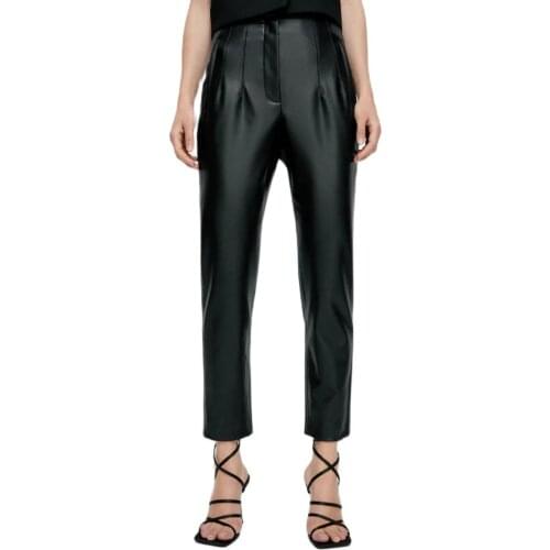 2021 New Spring Summer Fashion Women Elegant Business High Waist Work Pants OL Female White Beige Sim Fitness Pencil Trousers