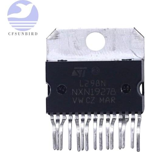 1pcs L298N ZIP-15 L298 ZIP DRIVER FULL DUAL free shipping IC L298N L298 CHIP ZIP SIP-15 In Stock