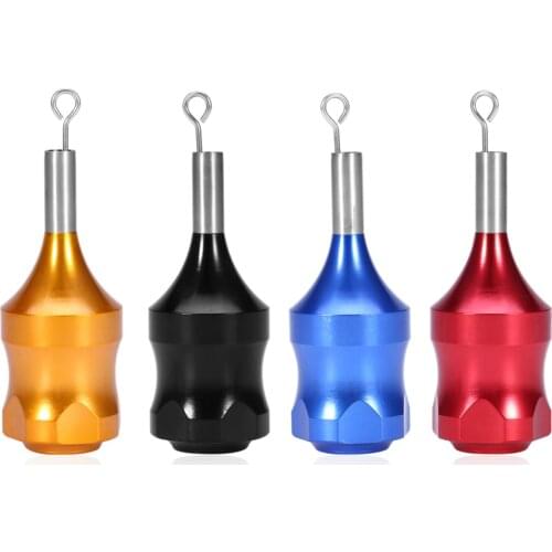 1pcs Tattoo Grip Aluminium Alloy Tattoo Cartridge Grip Tube Tattoo Machine Gun Pen Handle Grip Tattoo Body Makeup Accessories