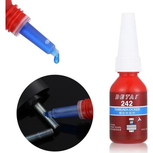 10ml Anti-pressure Blue 242 Glue Anaerobic Screw Lock Adhesive Wire Sealing Anti-corrosion No Volatilization Thread Supplies