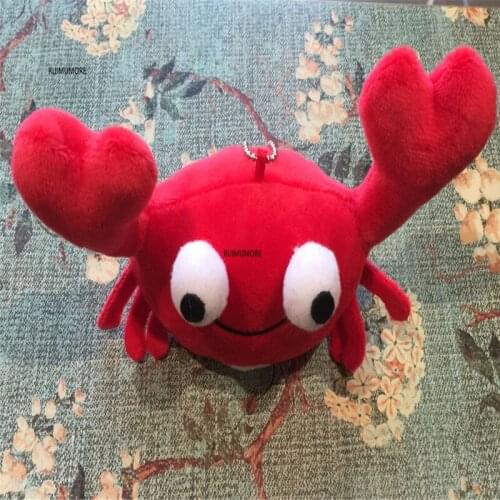 13CM , 16CM Approx. 2Sizes , Plush Toy , Key Chain Pendant Doll , Stuffed Animal Crab
