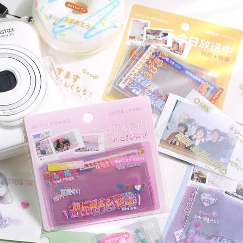 8pakcs/LOT its on air today series daily creative ins style deceration DIY PVC sticker